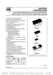 ST62P52CB1 datasheet pdf ST Microelectronics