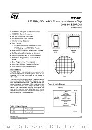 M35101 datasheet pdf ST Microelectronics