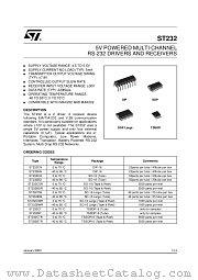 ST232CT datasheet pdf ST Microelectronics