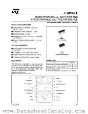 TSM104AIDT datasheet pdf ST Microelectronics