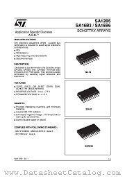 SA16B3 datasheet pdf ST Microelectronics