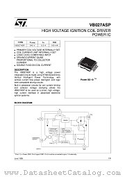 VB027ASP datasheet pdf ST Microelectronics