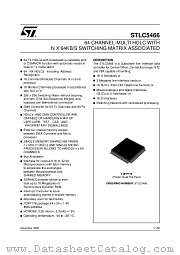STLC5466 datasheet pdf ST Microelectronics
