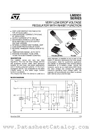 LM2931ADT50 datasheet pdf ST Microelectronics