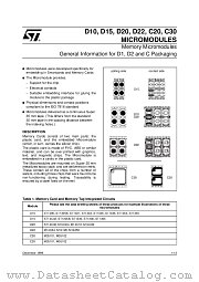 D20 datasheet pdf ST Microelectronics