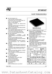 ST10R167 datasheet pdf ST Microelectronics