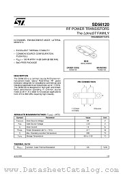 SD56120 datasheet pdf ST Microelectronics