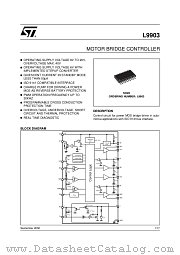 L9903 datasheet pdf ST Microelectronics