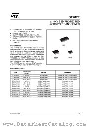 ST207EBD datasheet pdf ST Microelectronics