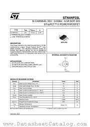 STN4NF03L datasheet pdf ST Microelectronics