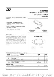 SD57120 datasheet pdf ST Microelectronics