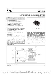 VN710SP datasheet pdf ST Microelectronics