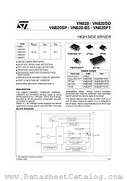 VN820PT13TR datasheet pdf ST Microelectronics