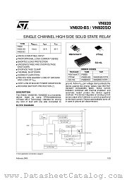 VN920SO datasheet pdf ST Microelectronics
