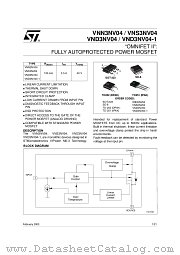 VND3NV04 datasheet pdf ST Microelectronics
