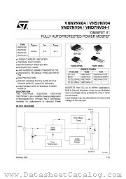 VNN7NV04 datasheet pdf ST Microelectronics