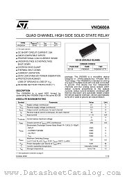 VNQ600A datasheet pdf ST Microelectronics