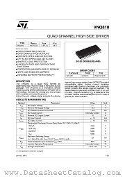 VNQ810 datasheet pdf ST Microelectronics