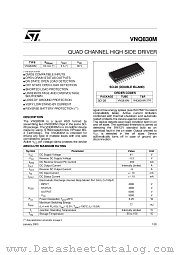 VNQ830M datasheet pdf ST Microelectronics