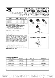 STB7NC80Z datasheet pdf ST Microelectronics