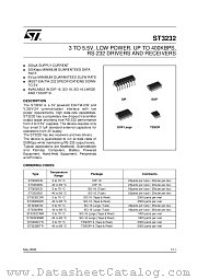 ST3232CN datasheet pdf ST Microelectronics