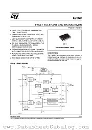 L9669 datasheet pdf ST Microelectronics