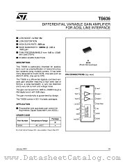TS636 datasheet pdf ST Microelectronics