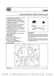 L6565D datasheet pdf ST Microelectronics