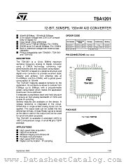TSA1201IFT datasheet pdf ST Microelectronics