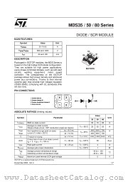 MDS35-800 datasheet pdf ST Microelectronics
