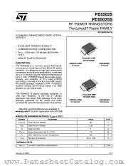 PD55025S datasheet pdf ST Microelectronics