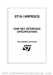 ST19-RFRDCS datasheet pdf ST Microelectronics