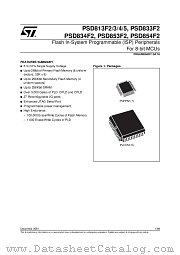 PSD833F2 datasheet pdf ST Microelectronics
