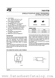 74V1T79STR datasheet pdf ST Microelectronics