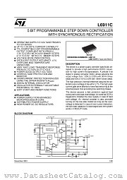L6911CTR datasheet pdf ST Microelectronics