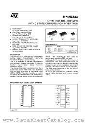 M74HC623TTR datasheet pdf ST Microelectronics