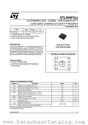STL30NF3LL datasheet pdf ST Microelectronics
