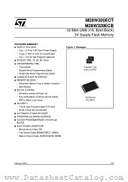 M28W320ECT datasheet pdf ST Microelectronics
