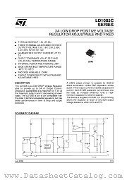 LD1085CDT18 datasheet pdf ST Microelectronics