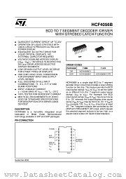 HCF4056BEY datasheet pdf ST Microelectronics