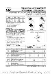 STB55NF06L datasheet pdf ST Microelectronics