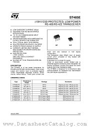 ST485EBDR datasheet pdf ST Microelectronics
