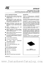 ST70137TQFP datasheet pdf ST Microelectronics