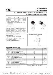STP85NF55 datasheet pdf ST Microelectronics