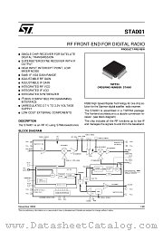 STA001 datasheet pdf ST Microelectronics