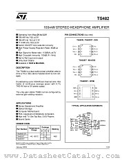 TS482 datasheet pdf ST Microelectronics