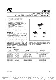 ST207EHCTR datasheet pdf ST Microelectronics
