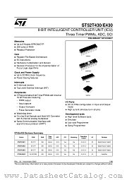 ST52E430 datasheet pdf ST Microelectronics