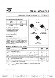 STPS41L45CR datasheet pdf ST Microelectronics