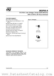 M25P05-AV datasheet pdf ST Microelectronics